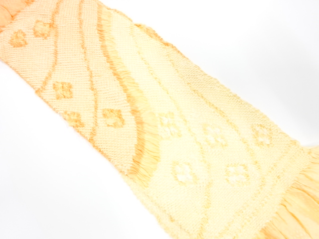 正絹　絞り　帯揚げ